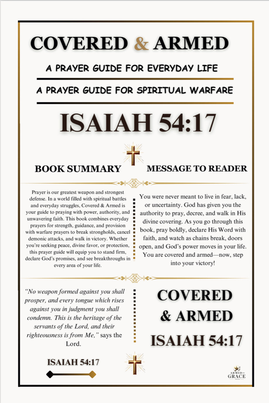 Covered & Armed: A Prayer Guide For Everyday Life & Spiritual Warfare